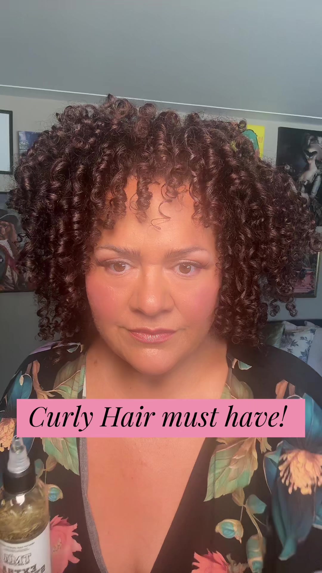 TikTok post by @inspiredbykash for The Mane Attraction. Caption reads: [...] like mine you need this!!! @The Mane....