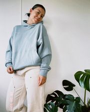 Instagram post by @teganyorwarth for I Love Ugly. Caption reads: some of me new @iloveugly staples 😍 menswear who?....