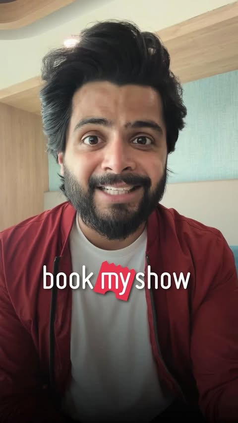 Instagram post by @tiwaritanay for BookMyShow. Caption reads: [...] the stadiums! It is LIFE CHANGING 😍....