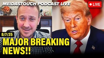 YouTube post by @MeidasTouch for Home Chef. Caption reads: LIVE: MeidasTouch RESPONDS to BREAKING NEWS -....