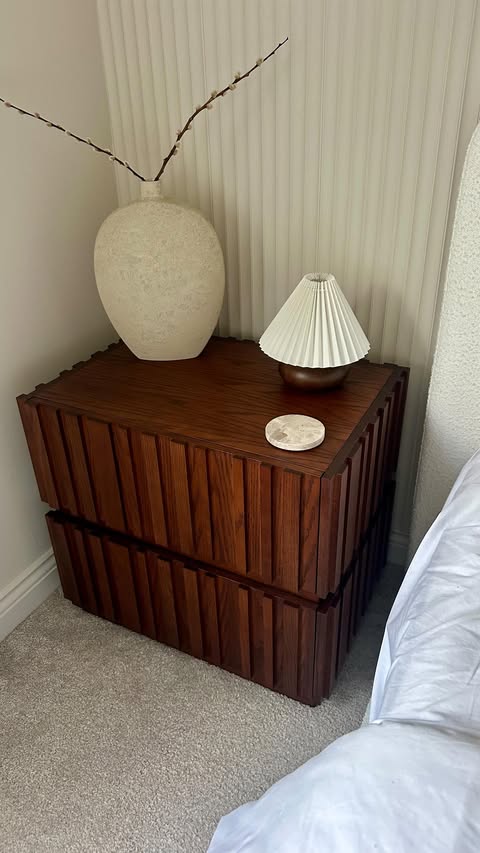 Instagram post by @east_shore_home for Hulalahome. Caption reads: [...] how this modular storage system from....