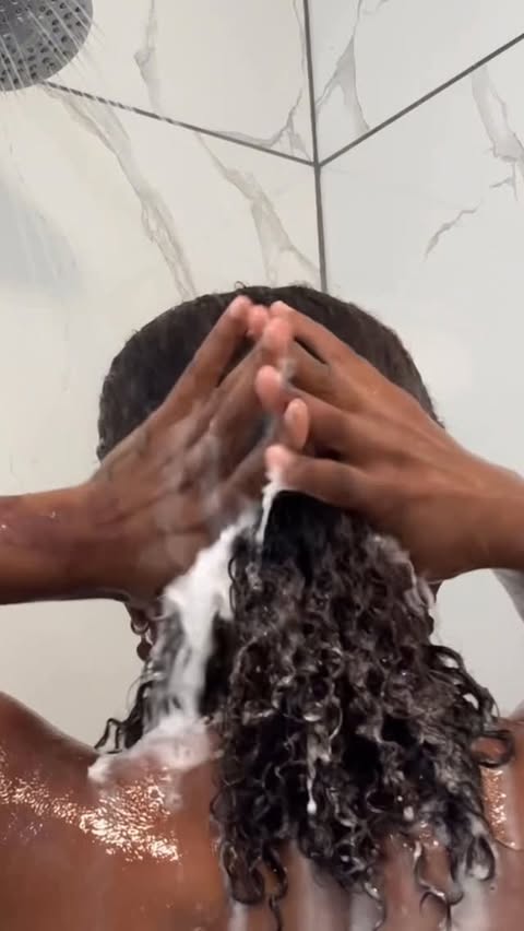 Instagram post by @kyytharsis for OLAPLEX. Caption reads: [...] hair and bringing it back to life with....