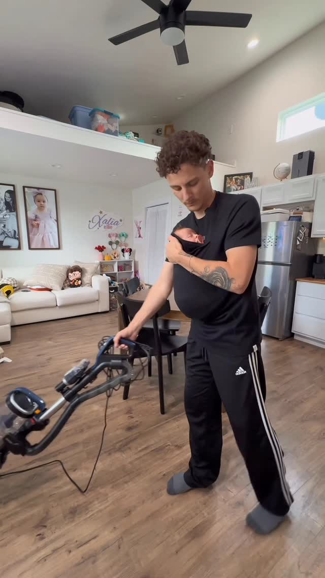 Instagram post by @creator___ for Eureka. Caption reads: who struggles cleaning with 2 kids?....