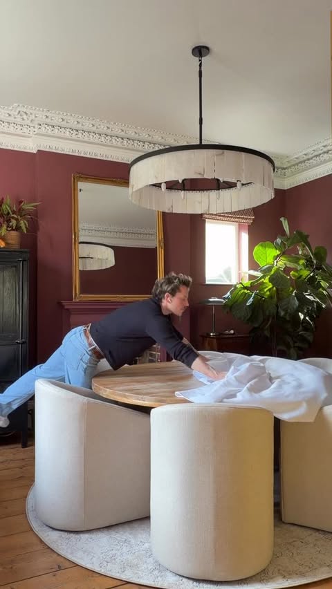 Instagram post by @_matthew_shaw_styling_ for Pottery Barn. Caption reads: [...] you do! This absolute beauty from....