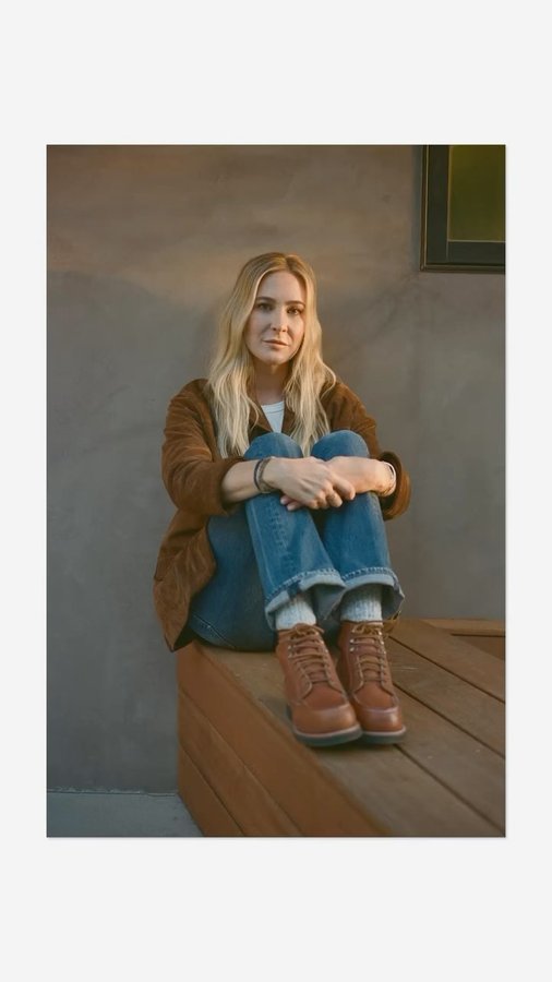 Instagram post by @heymarkavery for Red Wing Heritage. Caption reads: So excited for this video to go live so I can....