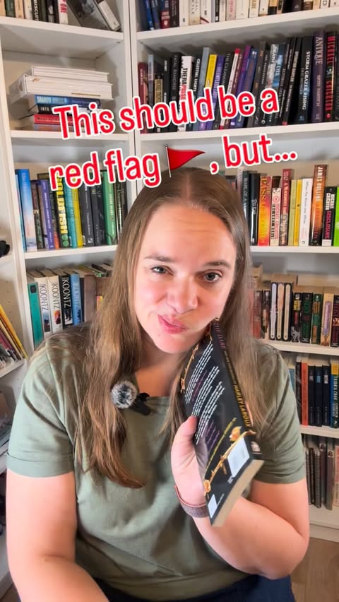 Instagram post by @bookswithbrib for Tandem Talents. Caption reads: Am I…into clowns now? 😅 I haven’t gotten to it....