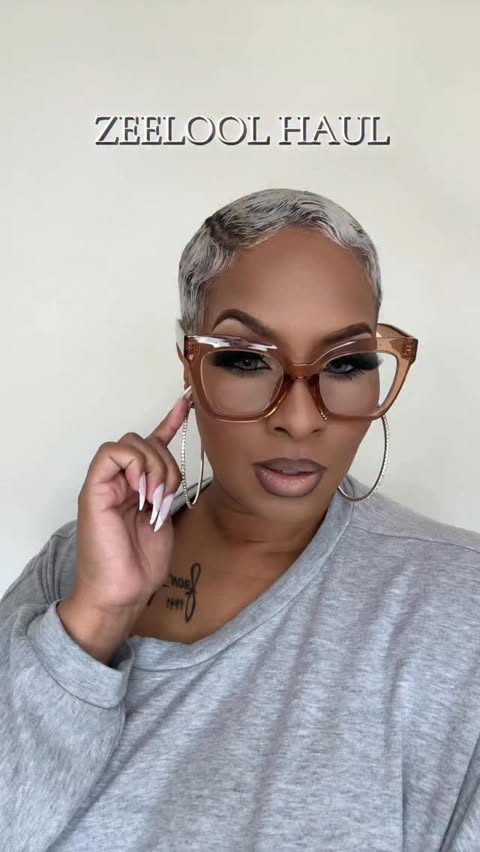 Instagram post by @dhbeautyful for Zeelool. Caption reads: [...] I see it too 👓
Get your frames from....