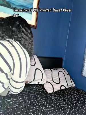 TikTok post by @findswithchristabel for Yorkshire Bedding. Caption reads: [...] can make such a difference. @Yorkshire....