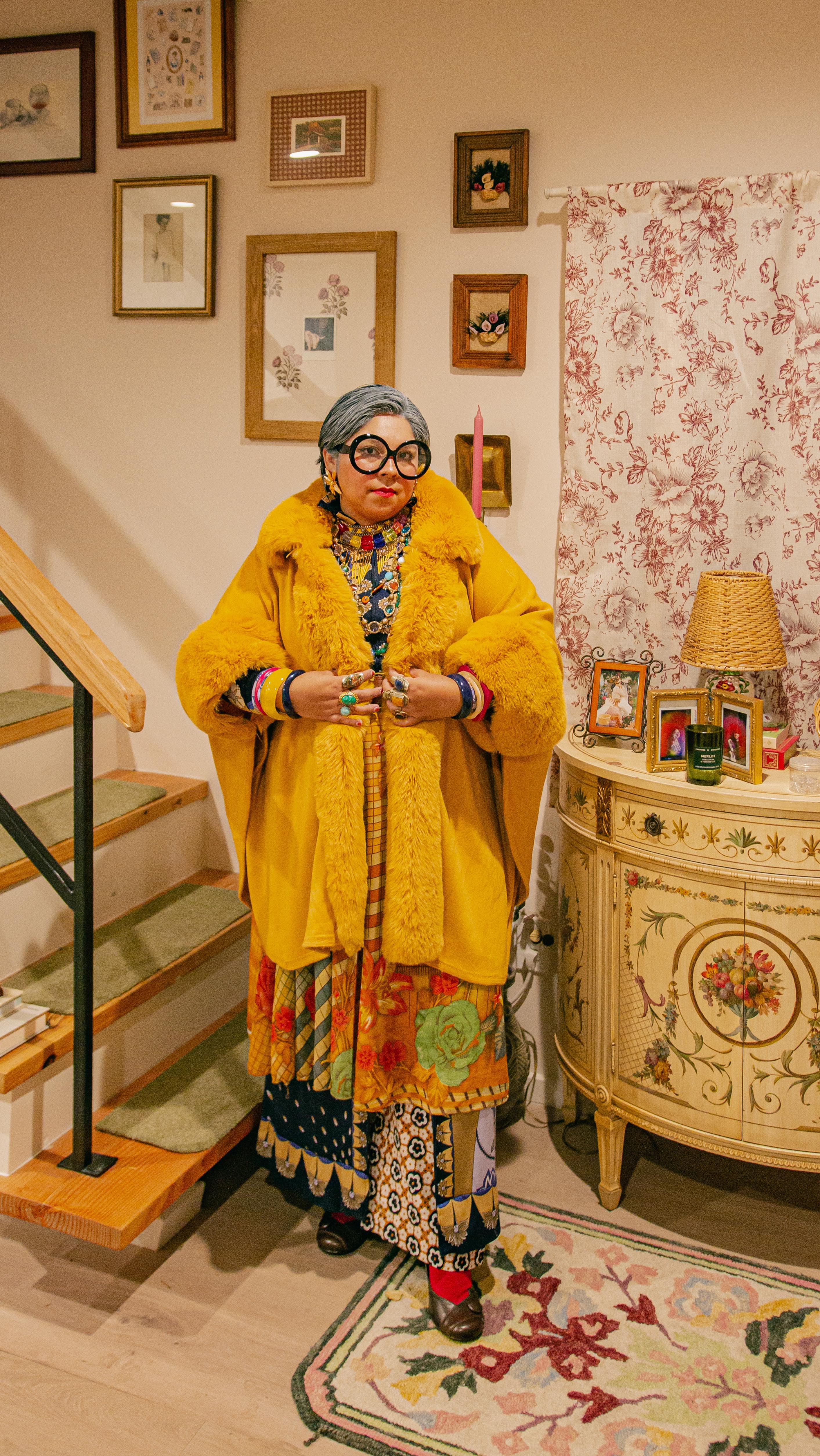 Instagram post by @fromabolivian for Savers. Caption reads: When your closet is full of potential outfits to....