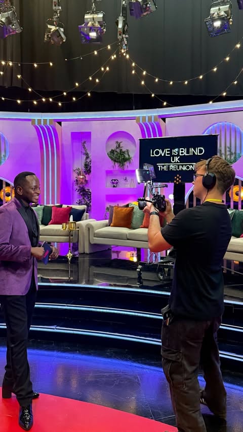 Instagram post by @will_njo for Netflix UK & Ireland. Caption reads: ad | @netflixuk sent me backstage at the Love Is....