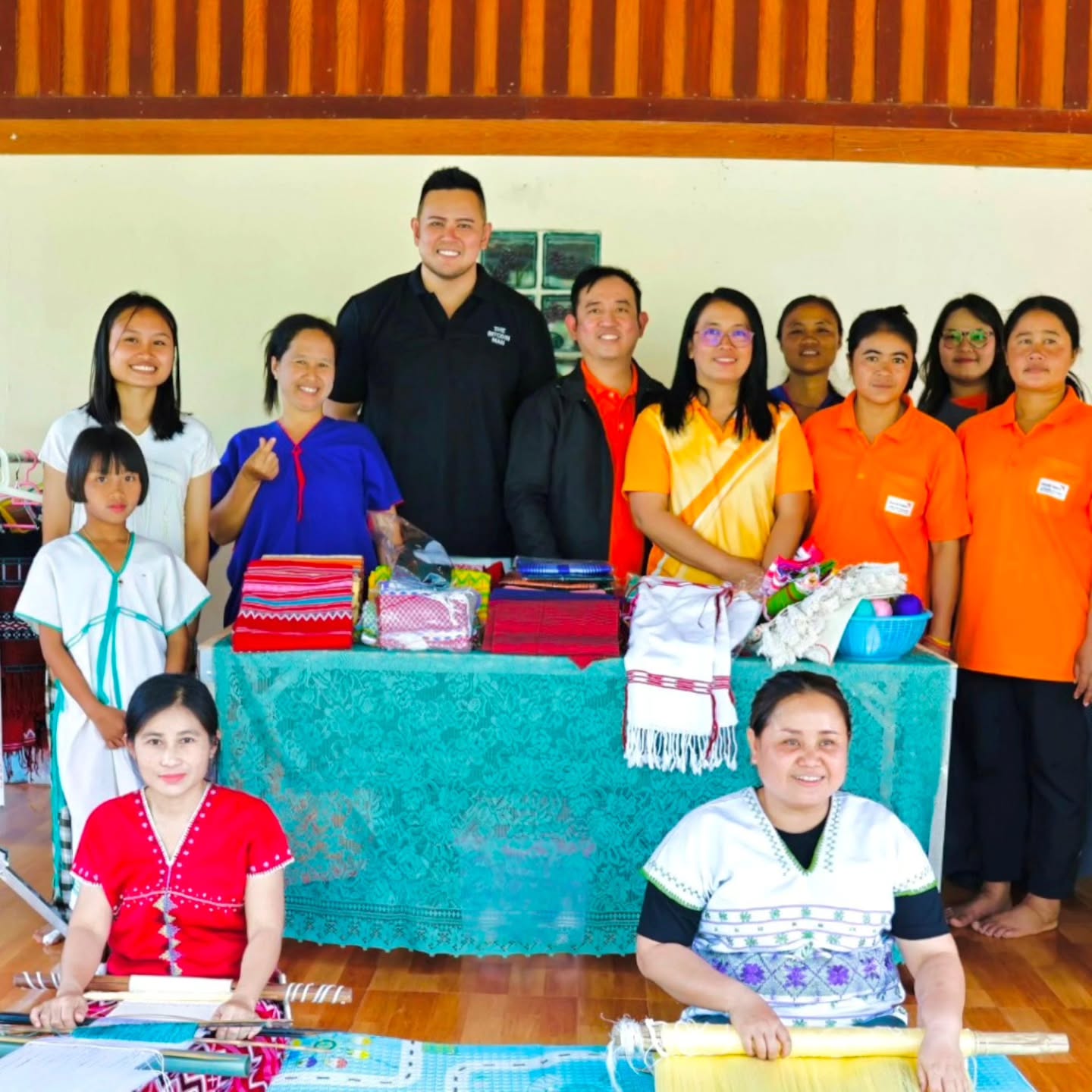 Instagram post by @thebitcoinman for World Vision. Caption reads: [...] communities that were sponsored by....