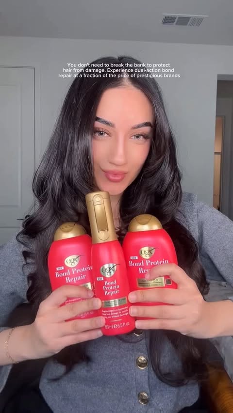 Instagram post by @youngcouture_ for OGX Beauty. Caption reads: #OGXPartner  New Year, New You 💇‍♀️ this upcoming....