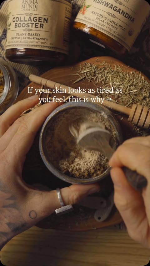 Instagram post by @naturesexperience for Anima Mundi Herbals. Caption reads: [...] make it: 1/2 cup raw honey 2 tsp....
