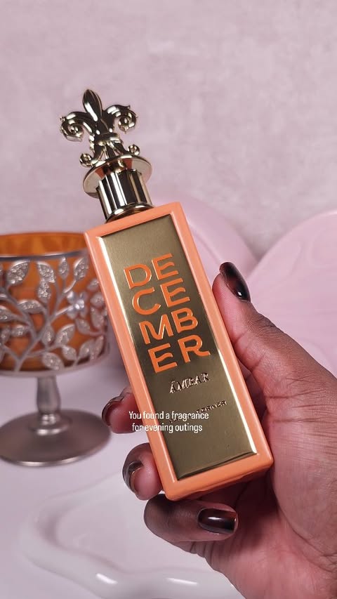 Instagram post by @dailydoseof.selfcare for Paris Corner Perfumes. Caption reads: December Amber by @pariscornerperfumes

This is a....
