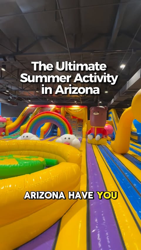 Instagram post by @az_familyadventures for FUNBOX. Caption reads: [...] this summer? ☀️ We recently checked out....