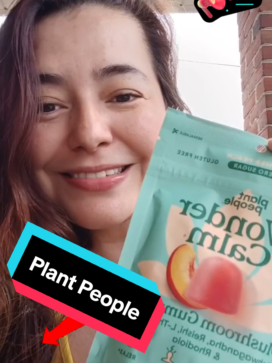 TikTok post by @sindyrivas18 for Plant People. Caption reads: @Plant People #mushroom #gummies #mood [...].