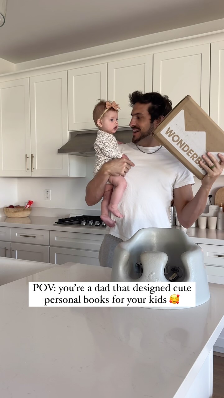 Instagram post by @rhettscheurn for Wonderbly. Caption reads: I don’t know about you but I can struggle to find....