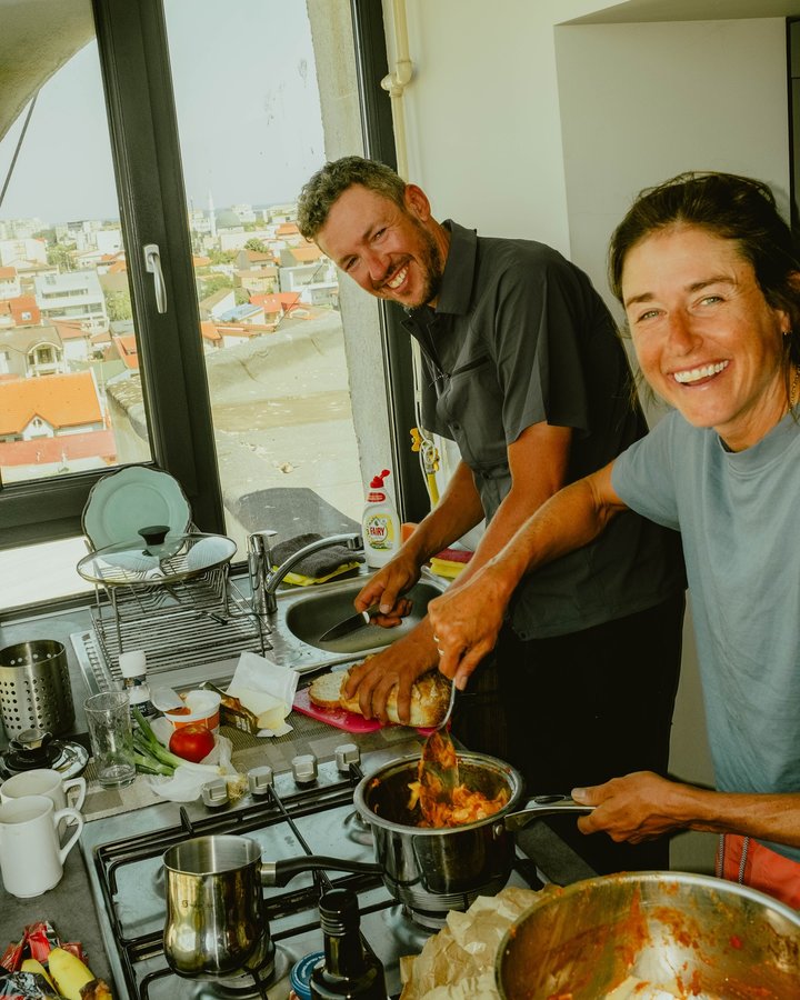 Instagram post by @laelwilcox for komoot. Caption reads: We are recovering ❤️

The real story behind the....