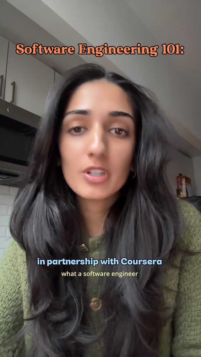 Instagram post by @umxe for Coursera. Caption reads: #CourseraPartner Software engineering is more....