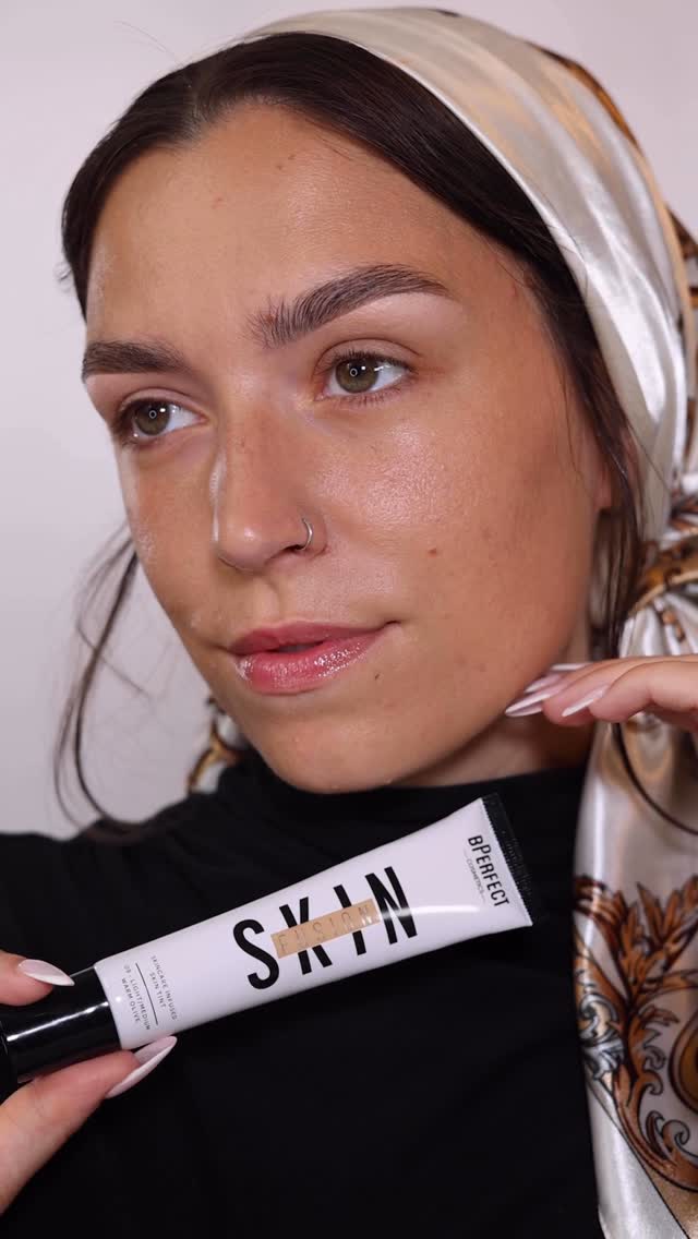 Instagram post by @saraaliloblack for BPerfect Cosmetics. Caption reads: [...] makeup kinda vibeee😍 @bperfectcosmetics AD....