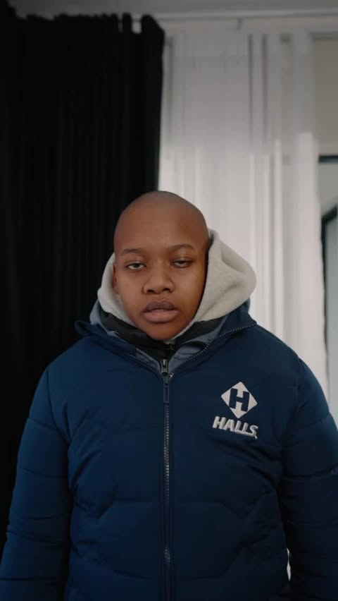 Instagram post by @n_tokozo for Halls. Caption reads: If I can’t control the weather, at least I can....