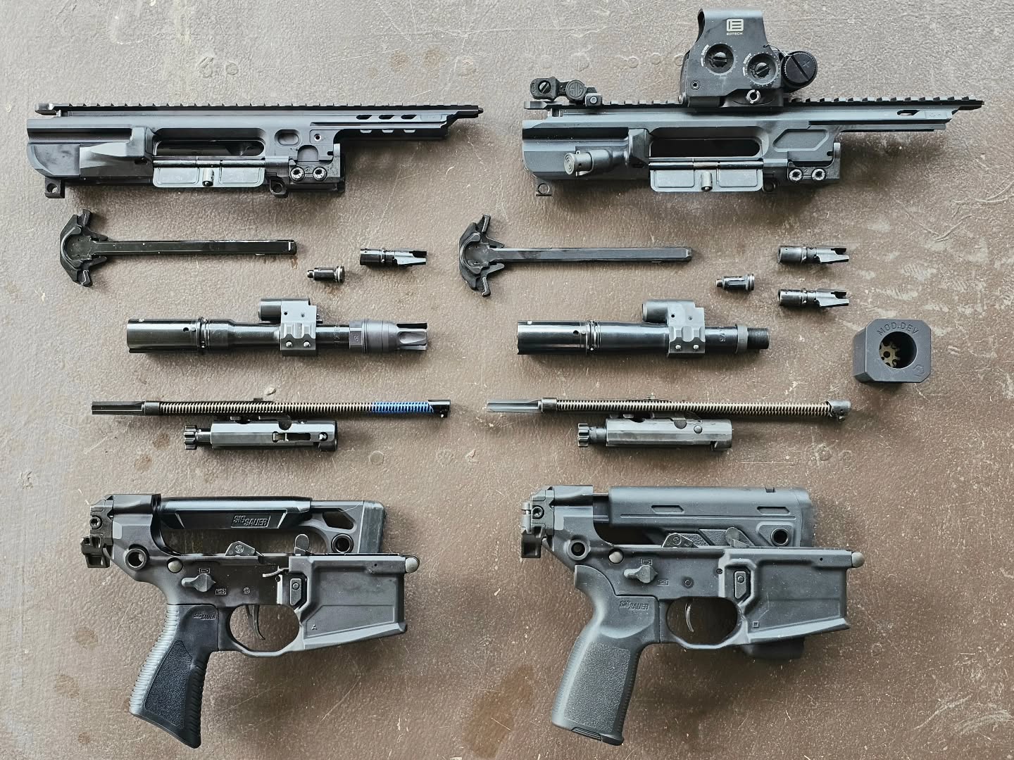 Instagram post by @thejaysituation for Legion. Caption reads: MCX gang. LT on left. Virtus on right. Can you....
