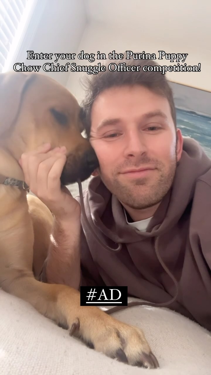 Instagram post by @hayderz for Purina. Caption reads: #ad My friends at @purina are recruiting your....