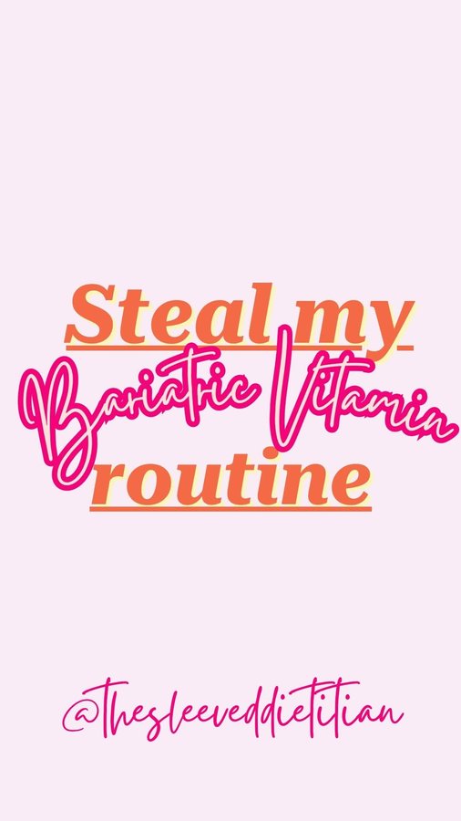 Instagram post by @thesleeveddietitian for Bari Life. Caption reads: @barilifeee has been my favorite Bariatric [...].