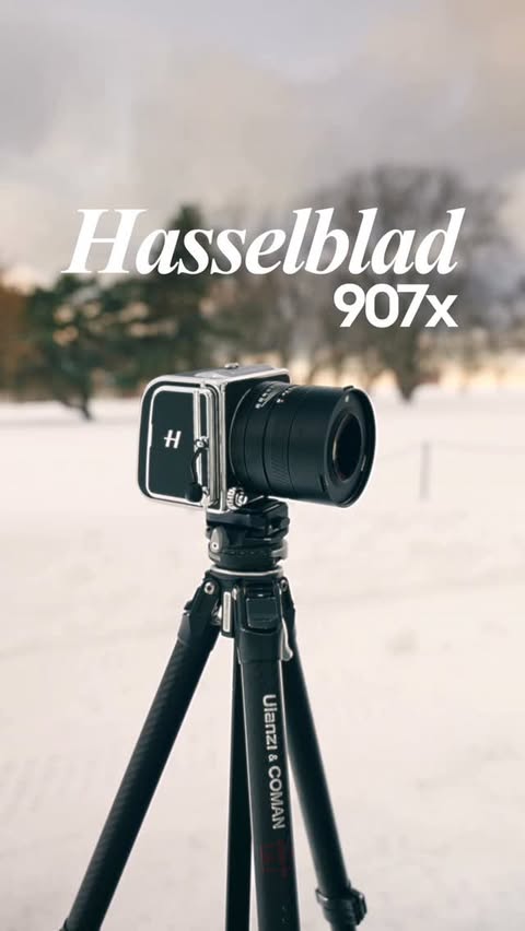 Instagram post by @stefanoalombardo for Hasselblad. Caption reads: [...] but the photos I’ve taken with the....