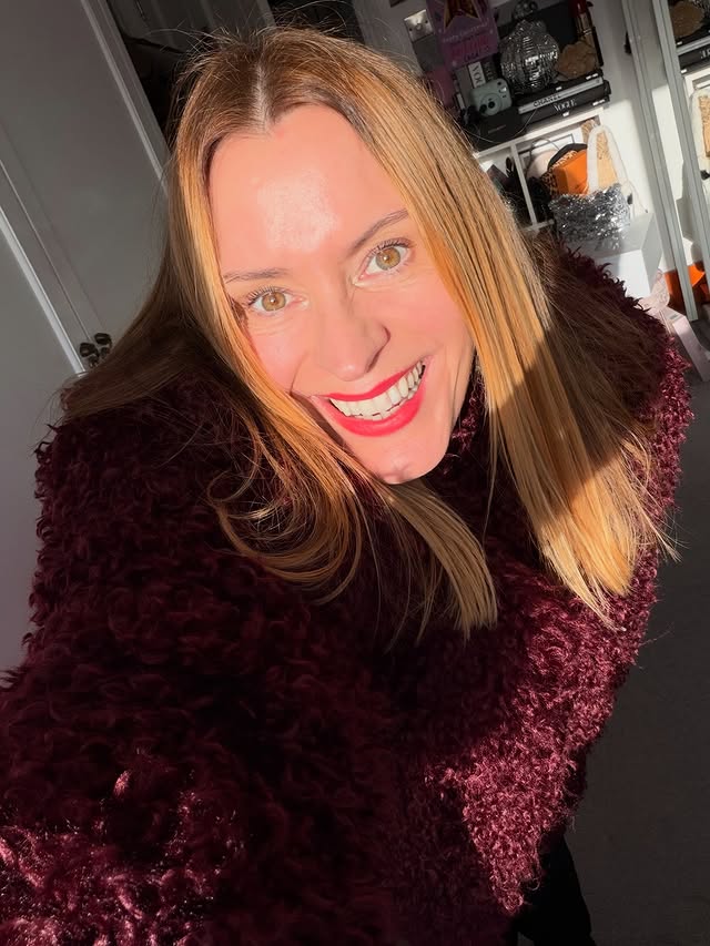 Instagram post by @fashionfunlynds for Blue Vanilla. Caption reads: What day is it? who knows, who cares all I know is....