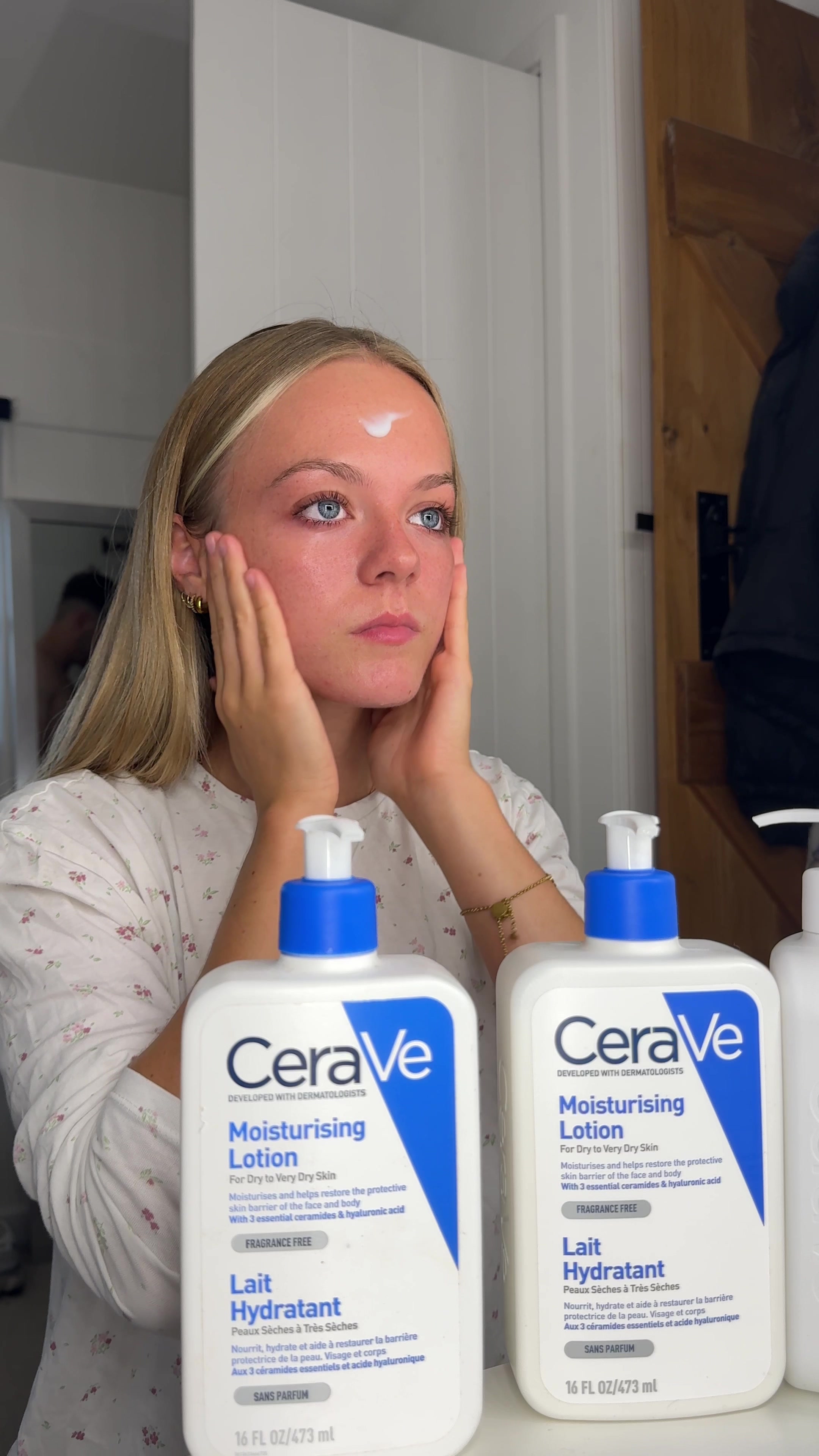 TikTok post by @amyycardy for ISOCLEAN. Caption reads: you need to try this…  @ISOCLEAN @ceraveuki....