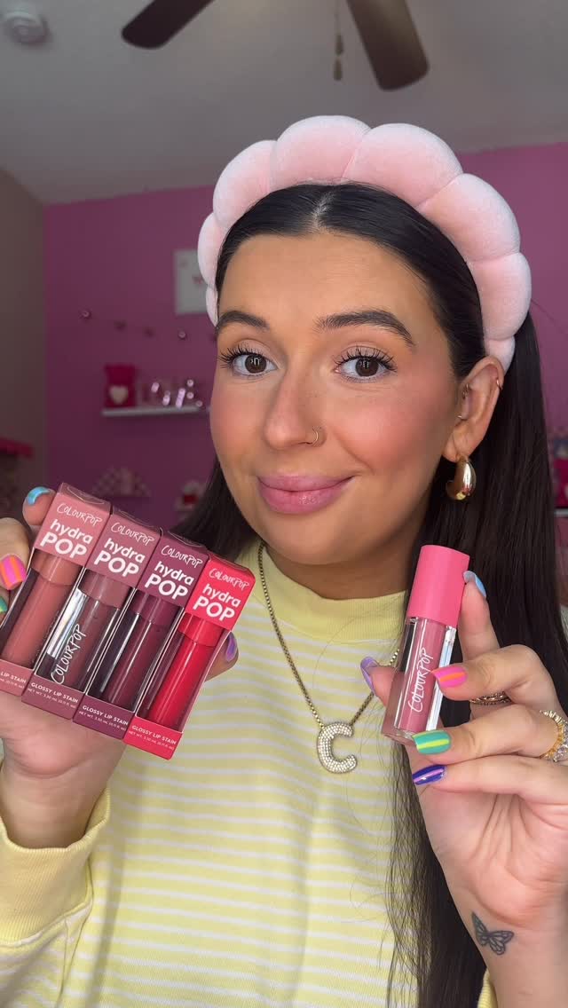 Instagram post by @jayciekathleen for ColourPop Cosmetics. Caption reads: #ad @colourpopcosmetics now has glossy lip....