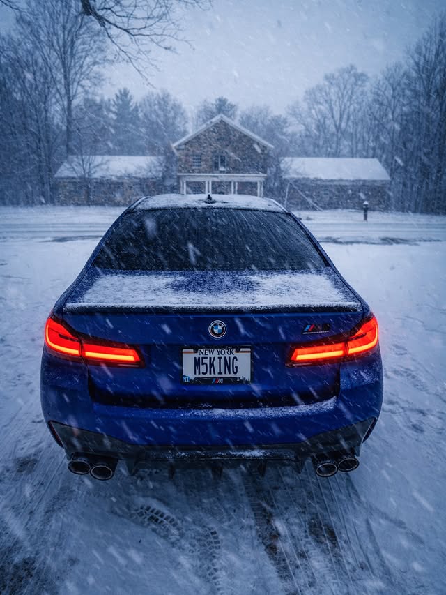 Instagram post by @f90_king for Shine Armor. Caption reads: Cold air, clean lines, endless horizon. Read below....