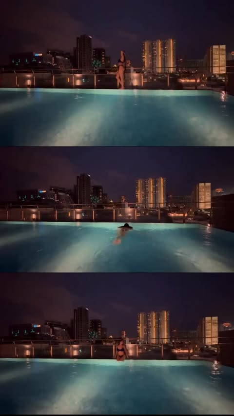 Instagram post by @ashmitatewari for Accor Group. Caption reads: 40° in Delhi = the perfect excuse for a luxury....