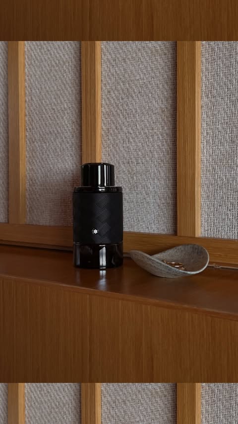 Instagram post by @alyssa.lenore for Montblanc. Caption reads: The perfect gift that will travel along with him....