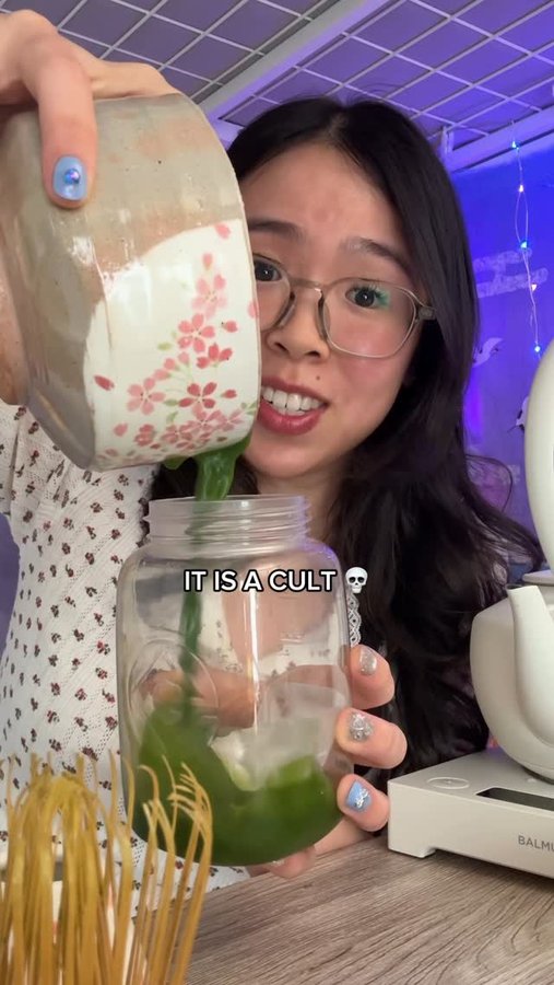 Instagram post by @ebifried_ for BALMUDA. Caption reads: POV the “global shortage” never effects you bc you....