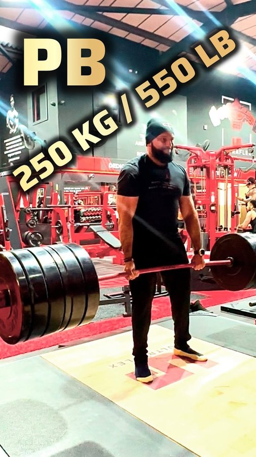 Instagram post by @lionarofficial for TREC NUTRITION. Caption reads: [...] #strength #allah #lionar #trec....