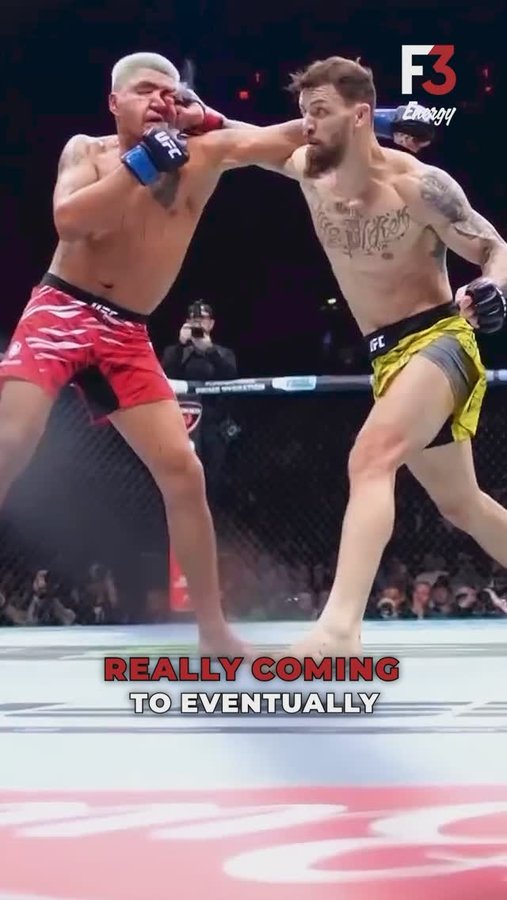 Instagram post by @ruffy_mma for F3 Energy. Caption reads: [...] 🤓🇧🇷 This video is brought to you by....