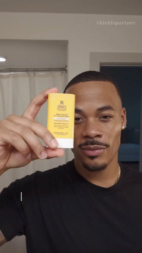 Instagram post by @rahquisebowen for Kiehl's Since 1851. Caption reads: summer ready = @kiehls better screen UV....