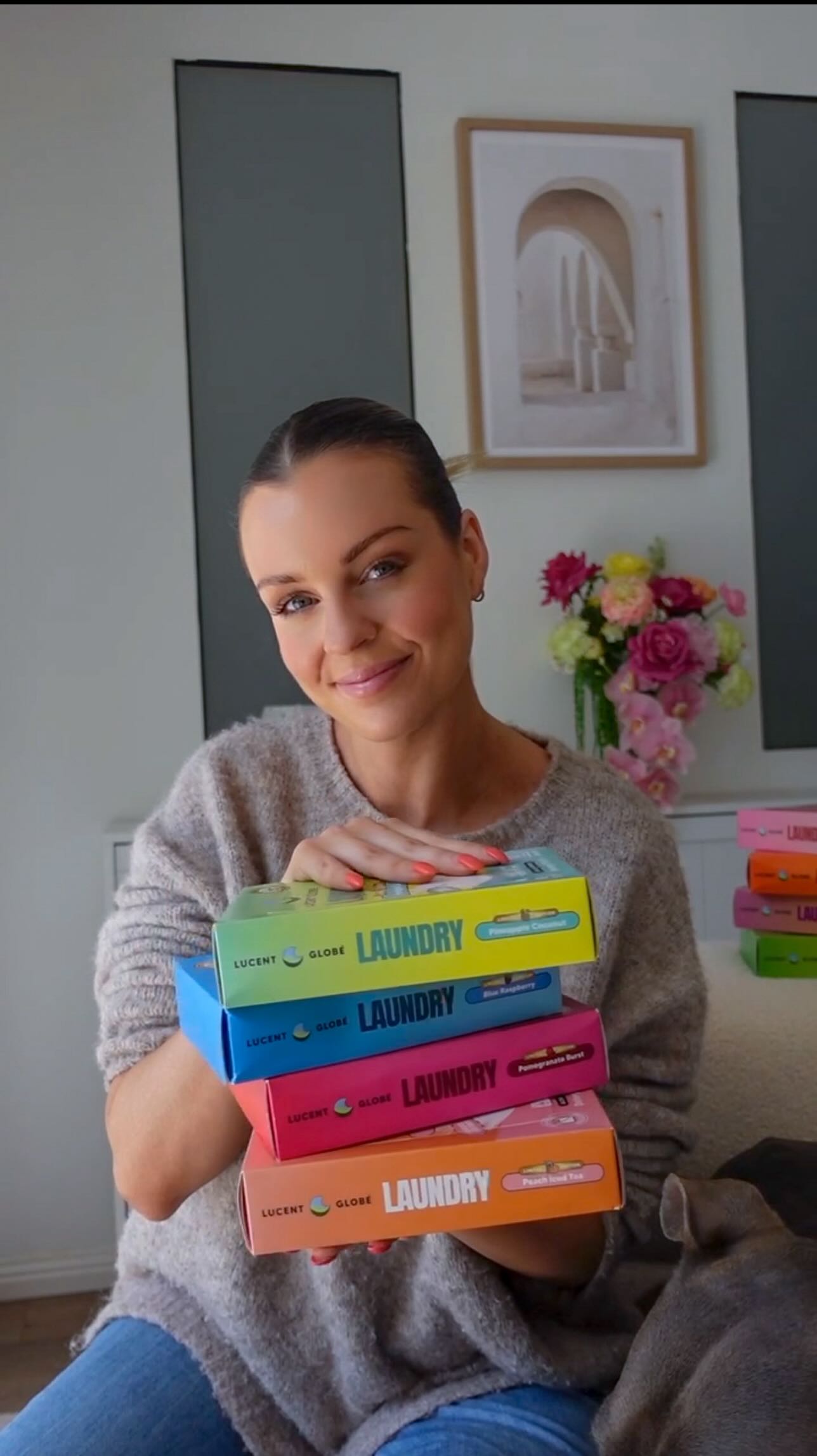 Instagram post by @heysavvy_au for Lucent Globe. Caption reads: Black Friday SALE 🧺✨ @lucentglobe has dropped NEW....