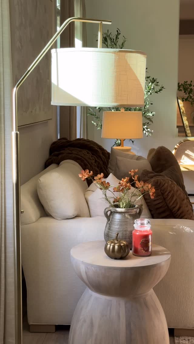 Instagram post by @styledwithjordant for Yankee Candle. Caption reads: #ad The windows are open, the air feels different,....