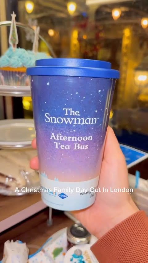 Instagram post by @goldentoursuk for London Unknown. Caption reads: A magical afternoon tea… but make it London &....