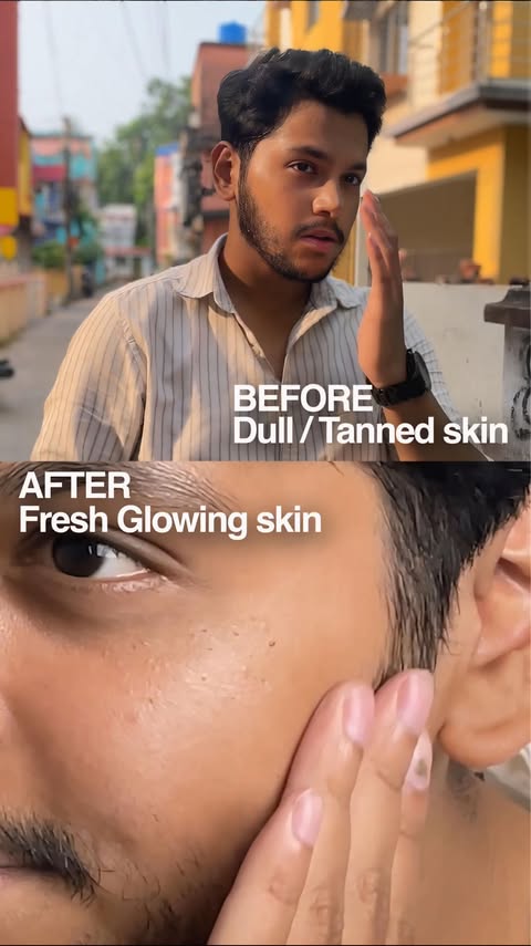 Instagram post by @karmakar_rishav for Mamaearth. Caption reads: [...] skipping sunscreen. That’s why I trust....
