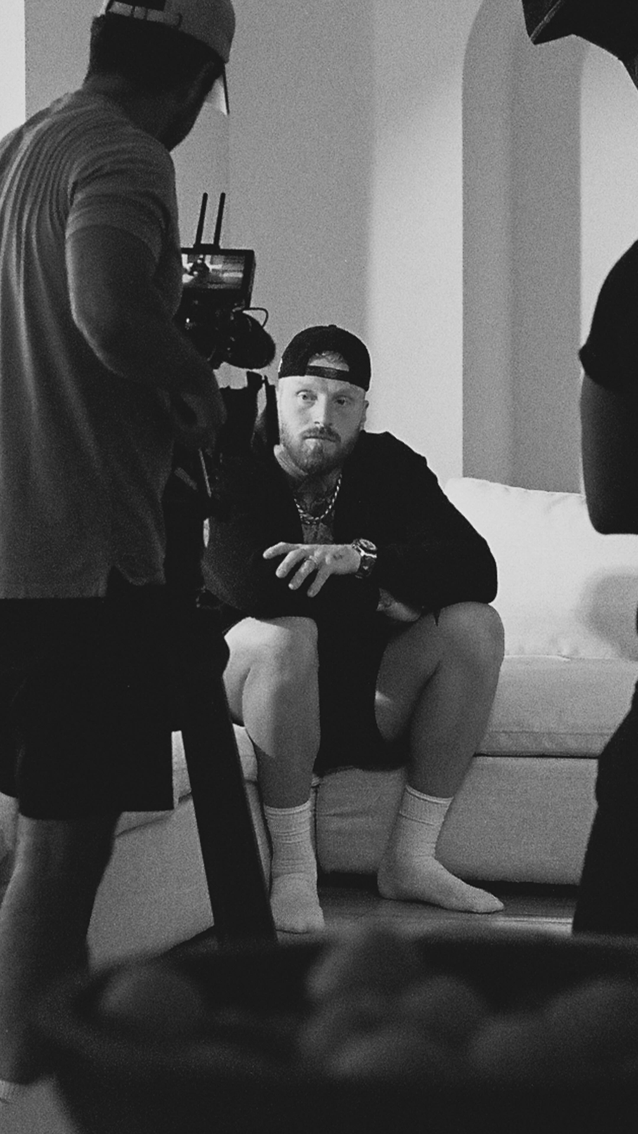 Instagram post by @maxxcrosby for SAXX Underwear. Caption reads: If you don’t quit there’s no limit to what you can....