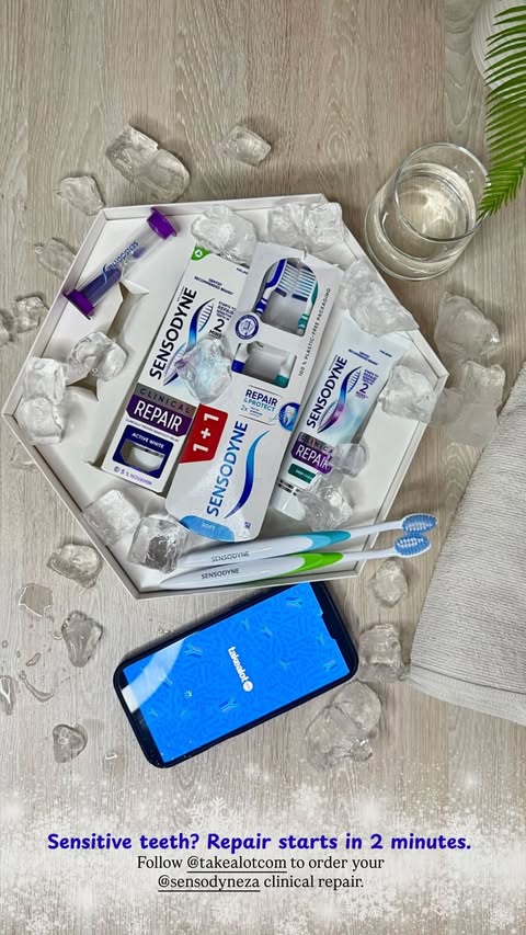 Instagram post by @_myqueendom_m for takealot.com. Caption reads: I’ve finally found a toothpaste that understands....