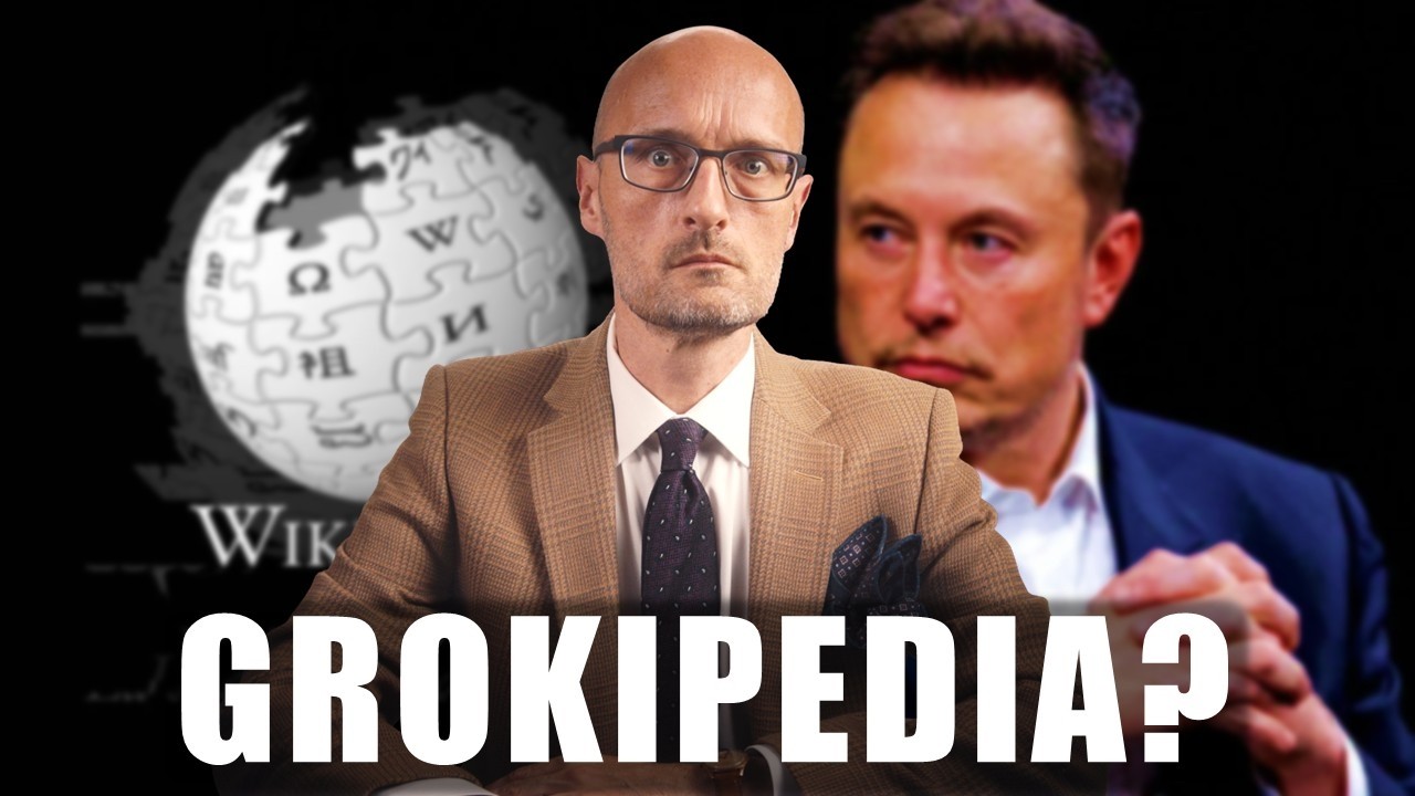 YouTube post by @PBoyle for Surfshark. Caption reads: Elon Musk's Anti Woke Encyclopedia.