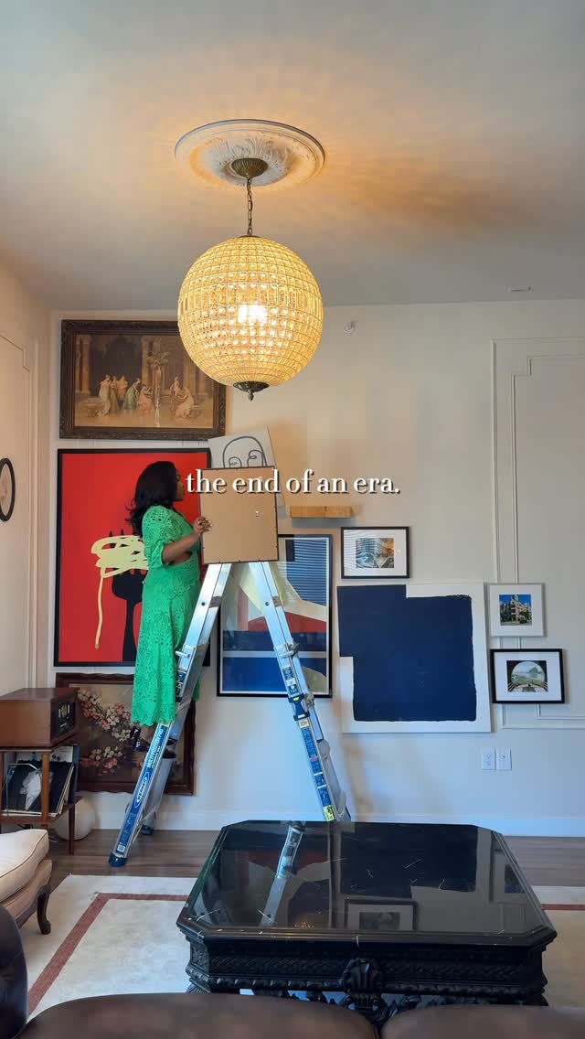 Instagram post by @everylastlayer for FARM Rio. Caption reads: Art has this way of speaking to you in certain....