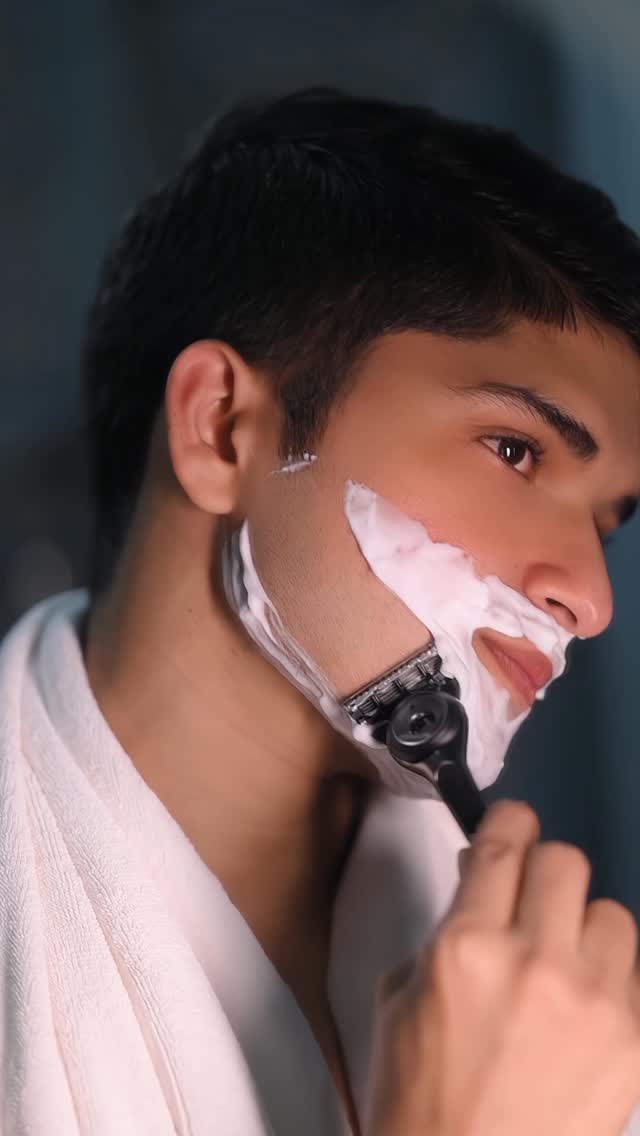 Instagram post by @_kushal_sharma_ for Gillette. Caption reads: From planning Gillette India’s next Move… to....