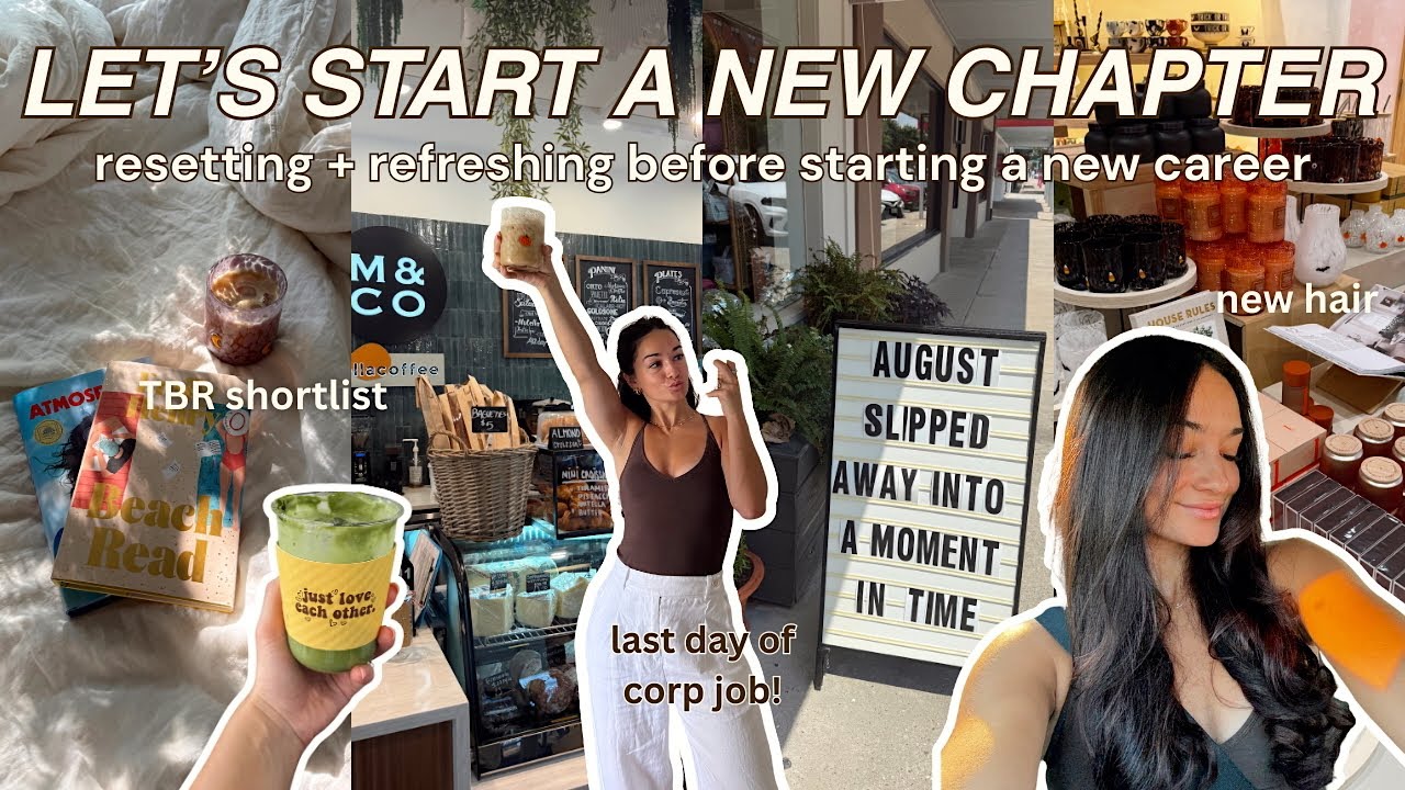 YouTube post by @AbbyAsselin for BetterDaysCo. Caption reads: last day of my corporate job, preparing for a new....