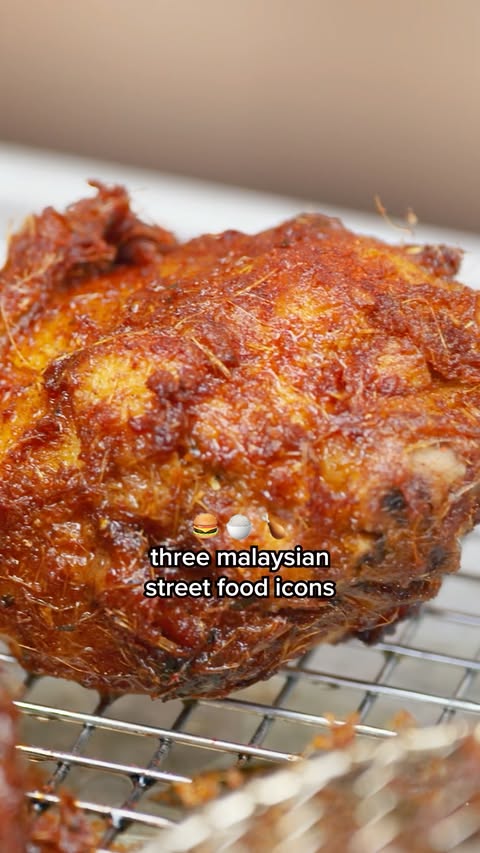 Instagram post by @illsqueezeya for First We Feast. Caption reads: Get ready for 3 Malaysian street food icons 👏....